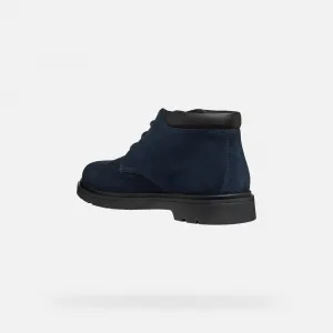 Dark blue men's ankle boots Geox Spherica EC1 - Men