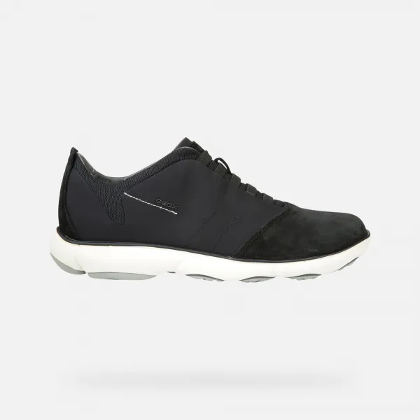 Black men's sneakers Geox Nebula - Men's