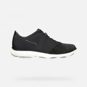 Black men's sneakers Geox Nebula - Men's
