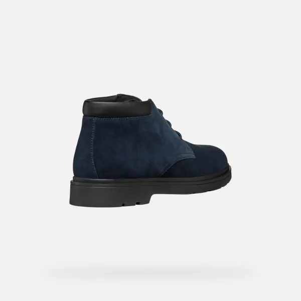 Dark blue men's ankle boots Geox Spherica EC1 - Men