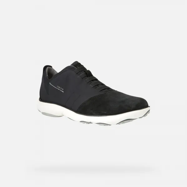 Black men's sneakers Geox Nebula - Men's