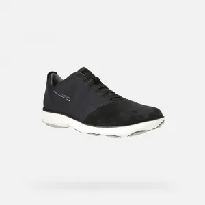 Black men's sneakers Geox Nebula - Men's