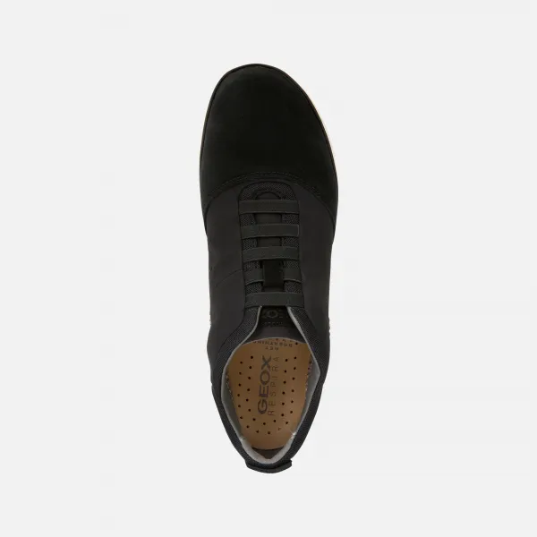 Black men's sneakers Geox Nebula - Men's