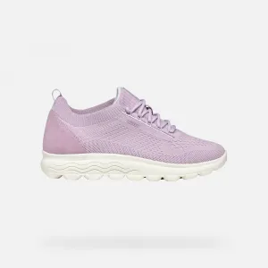 Purple women's sneakers Geox Spherica - Women's