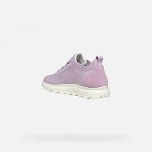 Purple women's sneakers Geox Spherica - Women's