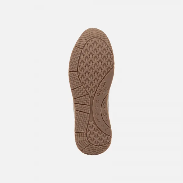 Beige women's sneakers Geox Bulmya - Women's