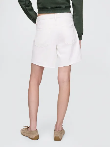 GAP Denim Shorts Mid Rise '90s Loose Bermuda - Women's