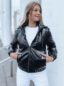 Čierna prešívaná bunda Dstreet