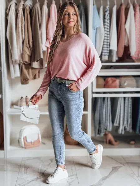 Dámske slim fit rifle BOTANIDA s pásom
