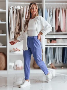 Elegantné dámske plisované nohavice PLISSO