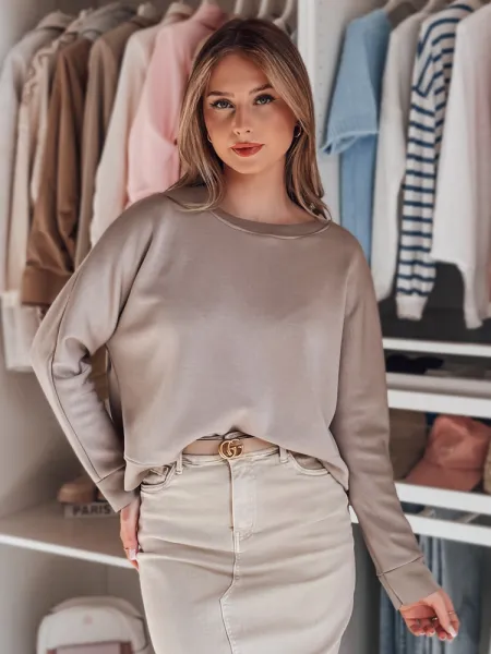 Dámska blúzka oversize s príveskom