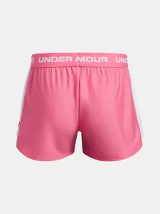 Under Armour TECH PLAY UP Dievčenské krátke nohavice, ružová, veľkosť