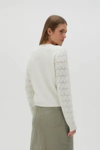 Marisse Women's Sweater L-Sw-4604 Off White