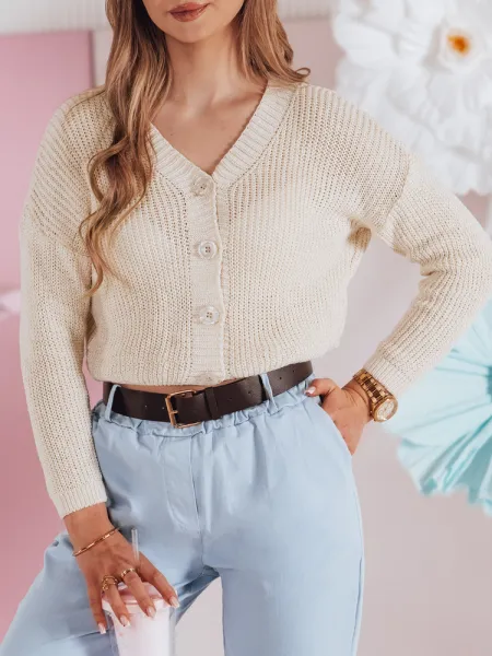 Dámsky oversize sveter SWEETDREAM ecru