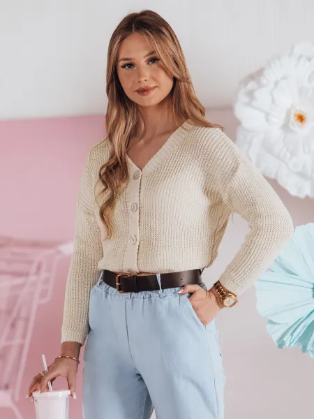 Dámsky oversize sveter SWEETDREAM ecru