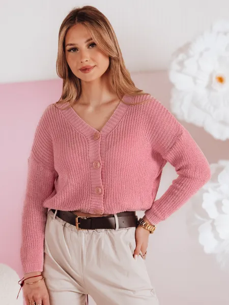 Ružový oversize sveter SWEETDREAM