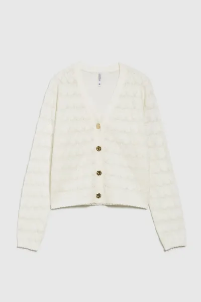 Marisse Women's Sweater L-Sw-4604 Off White
