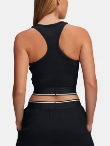 Under Armour UA MERIDIAN RIB BRANDED TANK Športové tielko, čierna, veľkosť