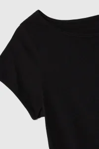 Marisse Women's T-Shirt L-Ts-4622 Black