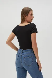 Marisse Women's T-Shirt L-Ts-4622 Black