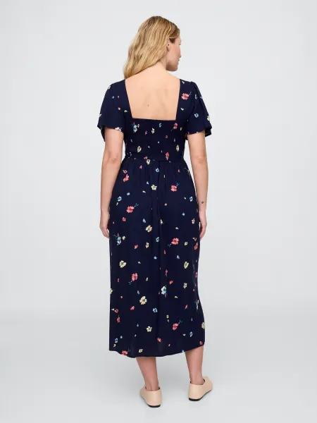 GAP  Dámske Midi šaty s vreckami 728769-01 Veľkosť: XXS