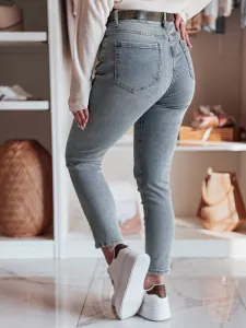 Dámske slim fit rifle s pásom MIXFELL