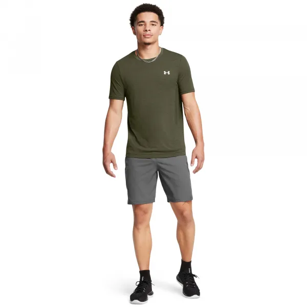 Under Armour VANISH WOVEN SHORTS Pánske krátke nohavice, tmavo sivá, veľkosť