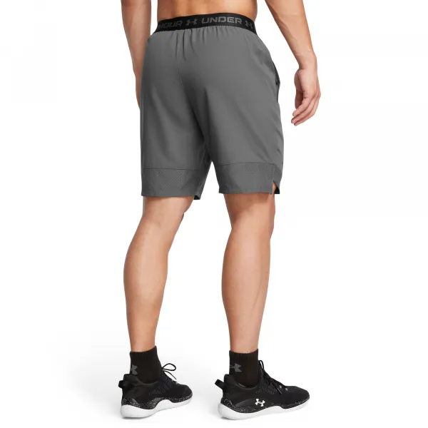 Under Armour VANISH WOVEN SHORTS Pánske krátke nohavice, tmavo sivá, veľkosť