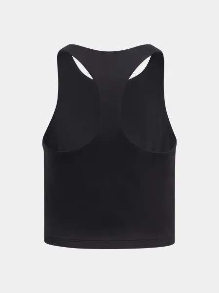 Under Armour G MOTION BRANDED CROP TANK tielko, čierna, veľkosť