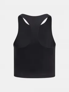 Under Armour G MOTION BRANDED CROP TANK tielko, čierna, veľkosť