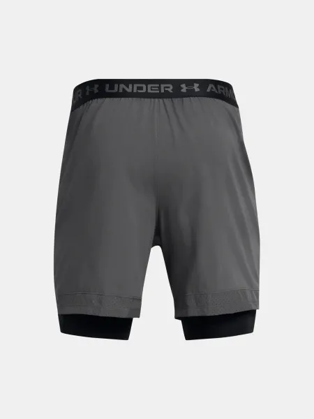 Pánske tréningové kraťasy UNDER ARMOUR UA Vanish Woven 2in1 Sts-GRY