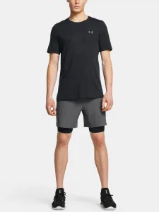 Pánske tréningové kraťasy UNDER ARMOUR UA Vanish Woven 2in1 Sts-GRY