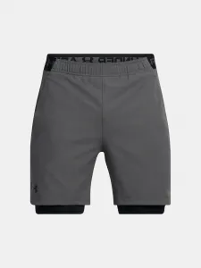 Pánske tréningové kraťasy UNDER ARMOUR UA Vanish Woven 2in1 Sts-GRY
