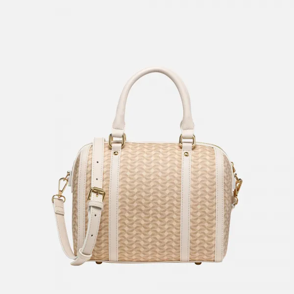 Cream women's handbag Geox Zene S - Women's