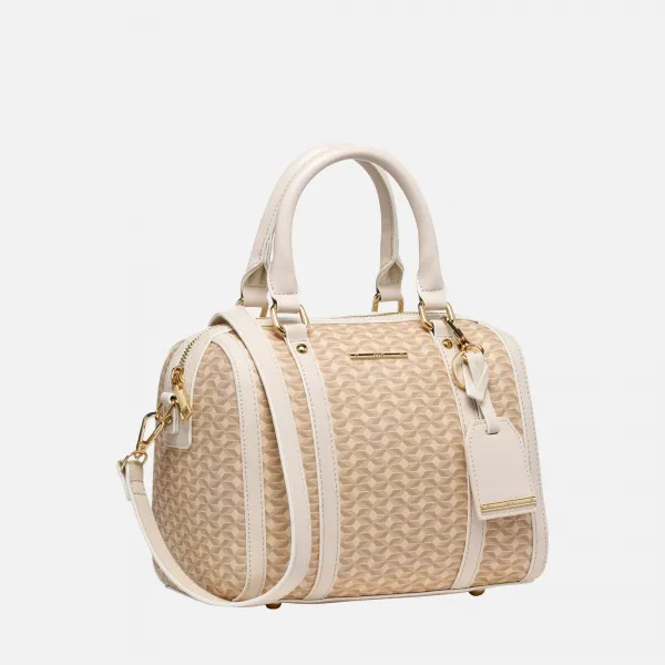 Cream women's handbag Geox Zene S - Women's