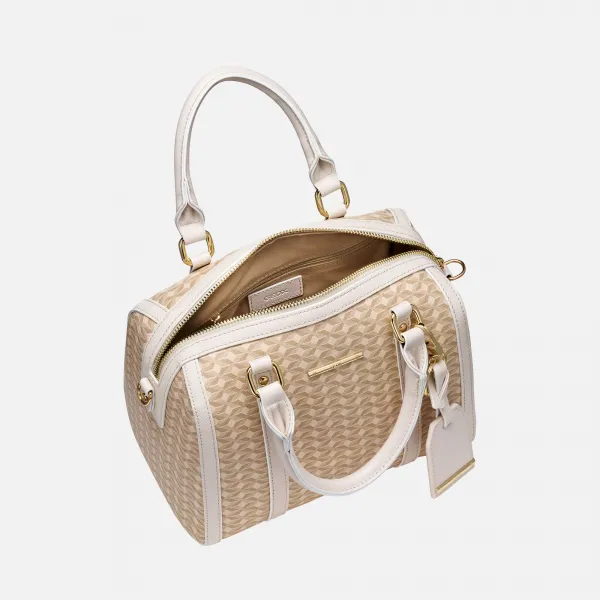 Cream women's handbag Geox Zene S - Women's