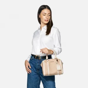 Cream women's handbag Geox Zene S - Women's