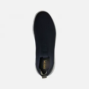 Dark Blue Men's Geox Spherica Sneakers - Men's
