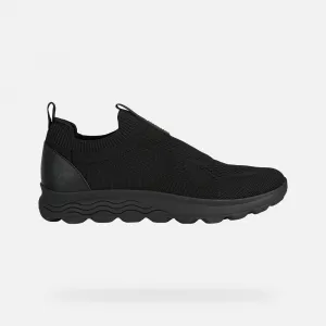 Black men's sneakers Geox Spherica - Men's