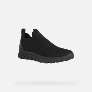 Black men's sneakers Geox Spherica - Men's