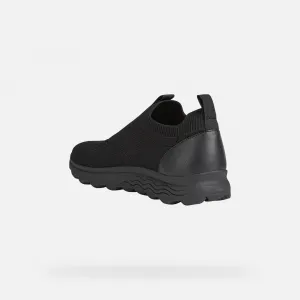 Black men's sneakers Geox Spherica - Men's