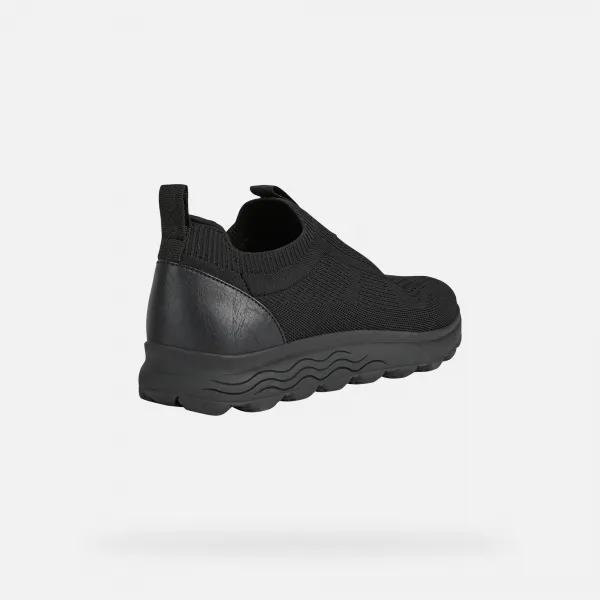 Black men's sneakers Geox Spherica - Men's