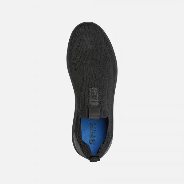 Black men's sneakers Geox Spherica - Men's