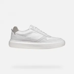 Cream men's sneakers Geox Deiven - Men's