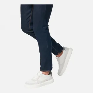 Cream men's sneakers Geox Deiven - Men's