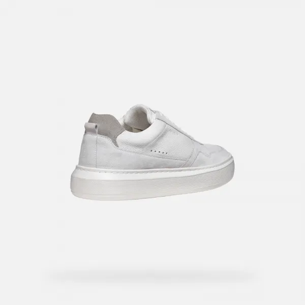 Cream men's sneakers Geox Deiven - Men's