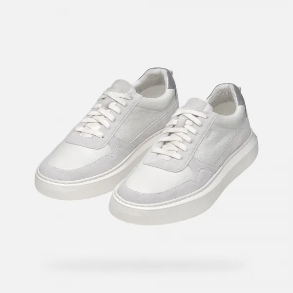 Cream men's sneakers Geox Deiven - Men's