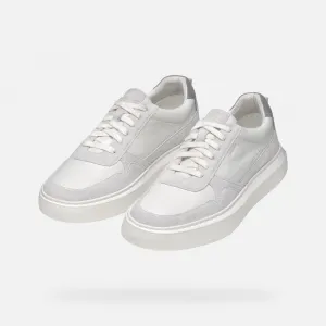 Cream men's sneakers Geox Deiven - Men's
