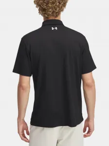 Under Armour UA T2G POLO LB BLK Pánske polo, čierna, veľkosť L