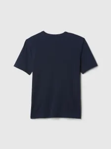 GAP V-BAS LOGO Chlapčenské tričko, tmavo modrá, veľkosť